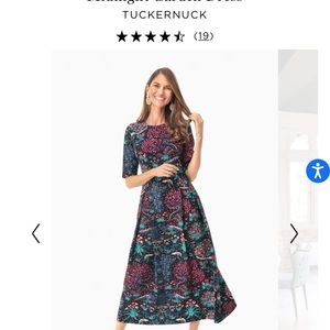 Tuckernuck midnight garden Dress Sz S